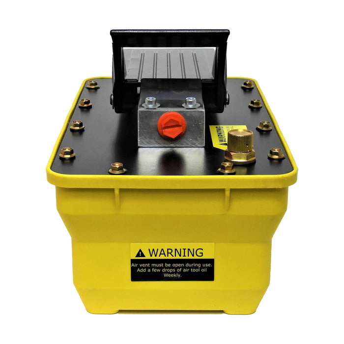 Engmattec - Air Over Hydraulic Foot Pump - 2.3L - 10,000psi