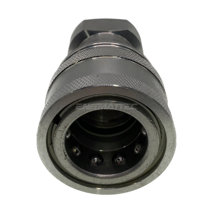 Poppet B Series Coupler Female x BSP Parallel Female
