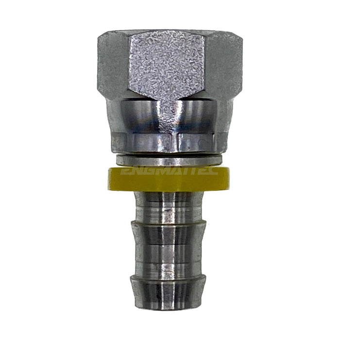 Hose Tail Pushlock JIC Female Straight