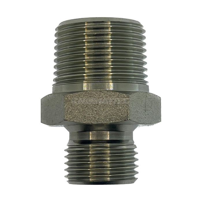 BSP Parallel Male x BSP Tapered Male Straight