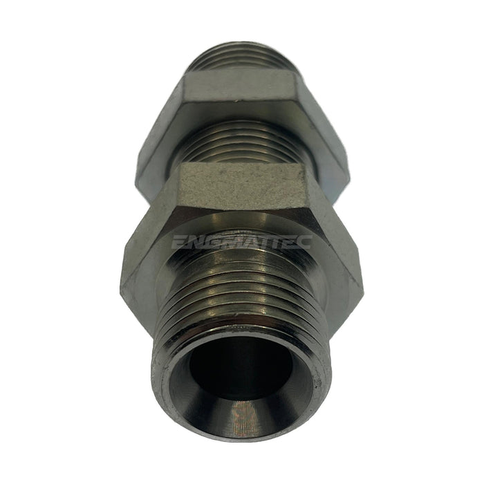 BSP Bulkhead Male x BSP Parallel Male Straight