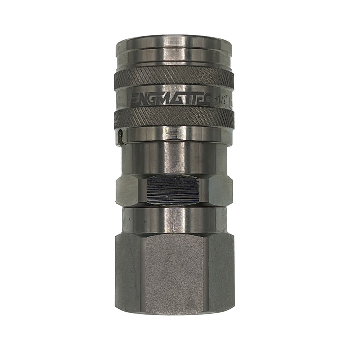 Engmattec Flat Face Coupler Female x UNO Female