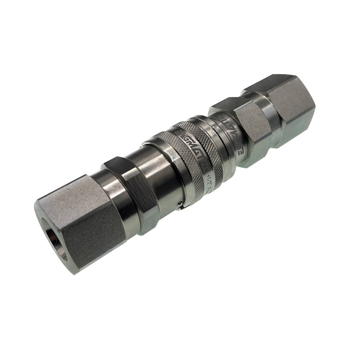 Engmattec Flat Face Coupler Pair x UNO Female