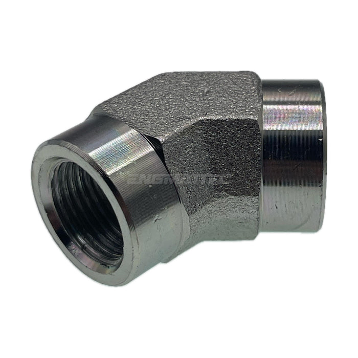 BSP Tapered Female x BSP Tapered Female 45° Compact
