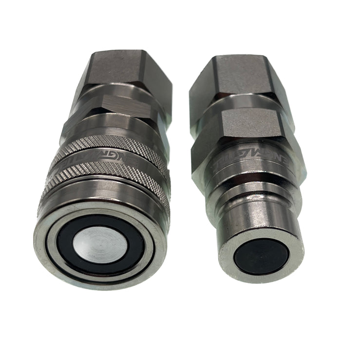 Engmattec Flat Face Coupler Pair x UNO Female