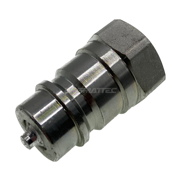 Poppet A Series Coupler Male x BSP Parallel Female