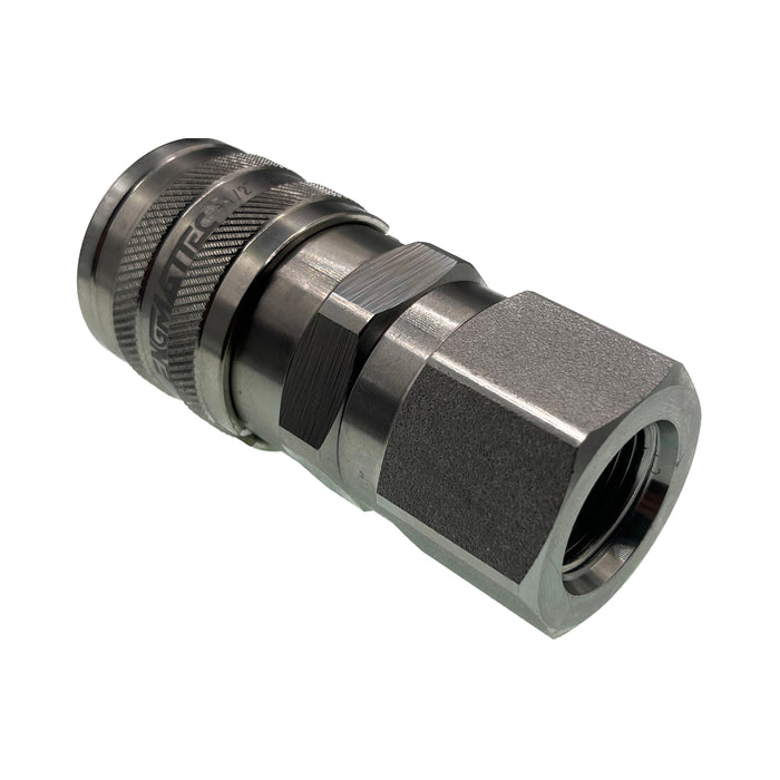 Engmattec Flat Face Coupler Female x UNO Female