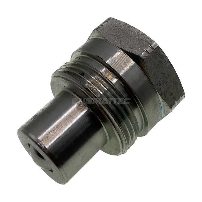 Screw Together Jacking Ball Type Coupler Male x NPT Tapered Male