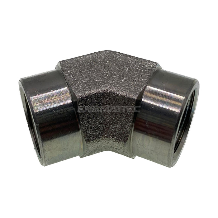 BSP Tapered Female x BSP Tapered Female 45° Compact
