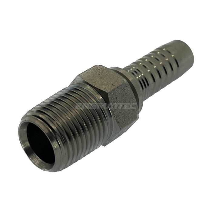 Hose Tail Barb BSP Tapered Male Straight